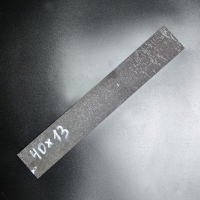 Заготовка для ножа из листовой стали 40х13 размеры: 200х30х3 мм.